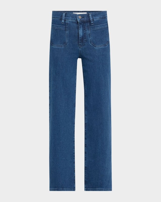 Le Slim Palazzo Modernist Pocket Jeans